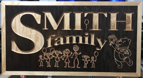 Smith family plaque